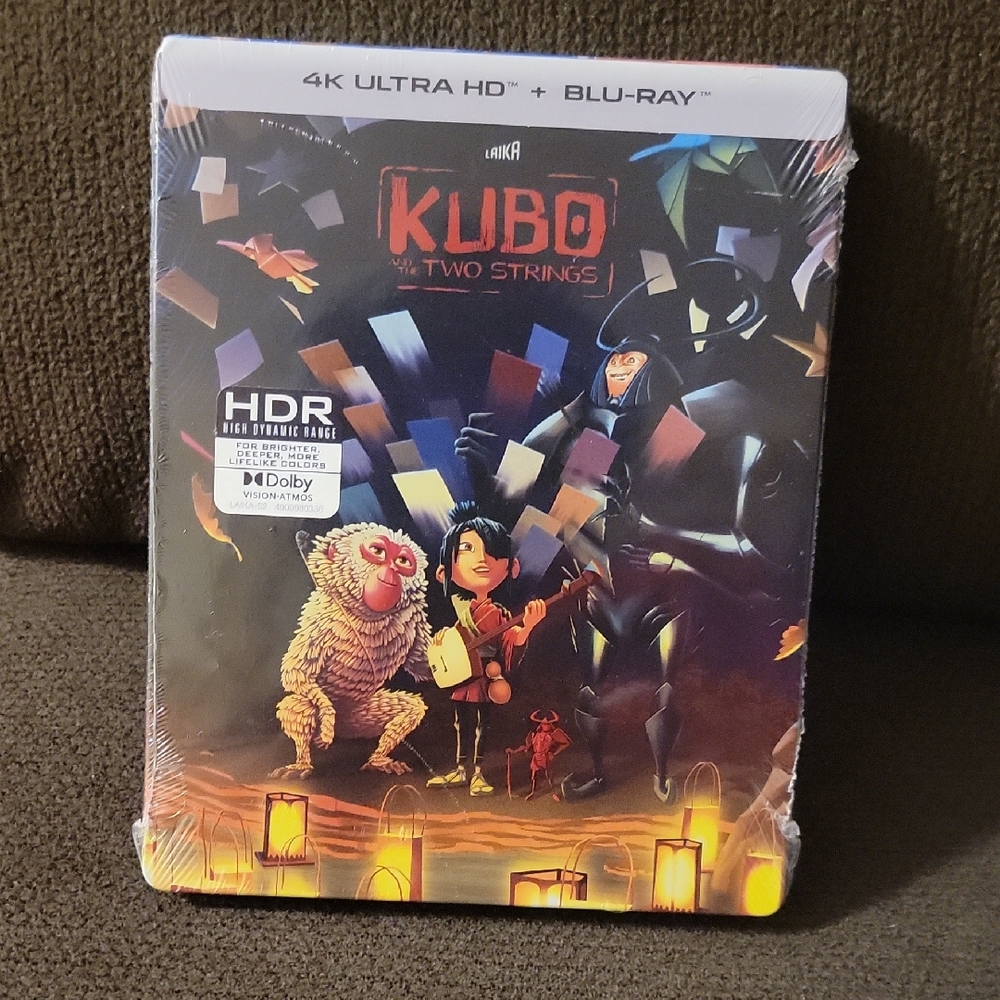 Kubo and the Two Strings 4K Ultra HD +  Blu-ray PG